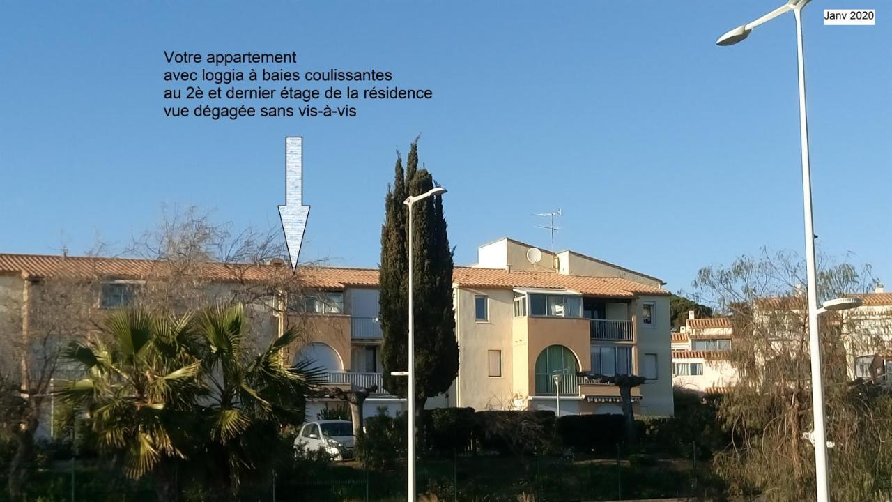 Apartament Lara 3 - T2 Loggia Piscine 2 Lits Doubles Parking Pres Du Centre-Port Et Ile Loisirs Agde Zewnętrze zdjęcie